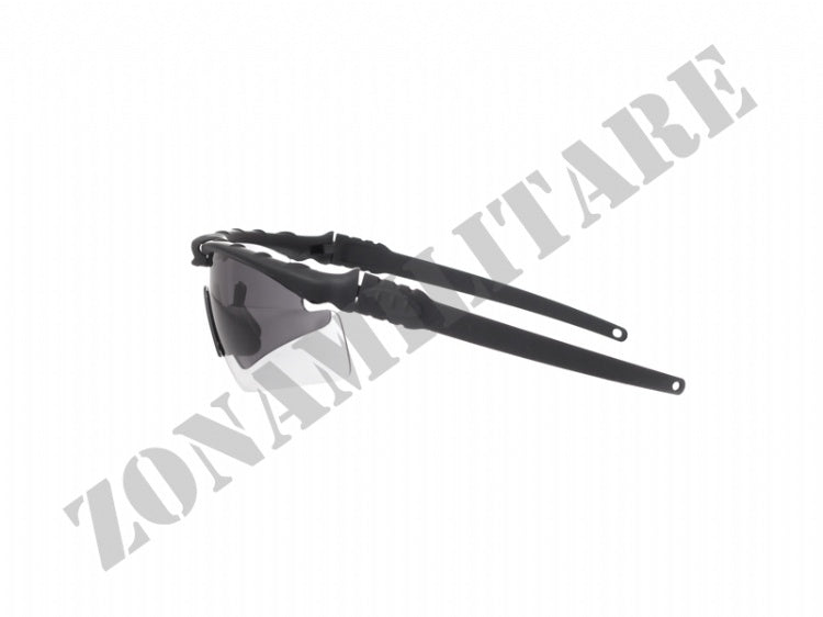 Occhiale Protettivo Tactical Black Con Lente Smoke