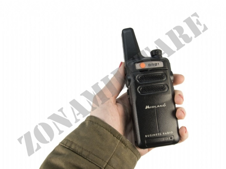 Radio Midland Br01 Black Hi Performance Professional