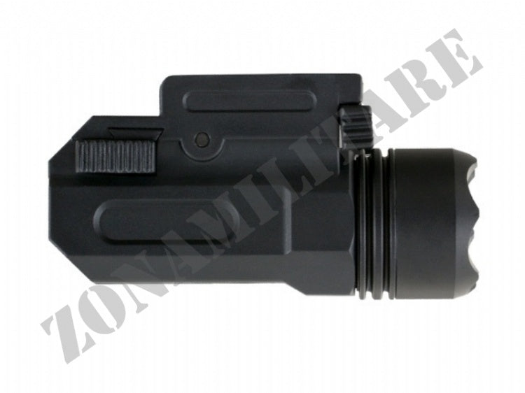 Torcia Tattica 150Lm Led Pistol Flashlight Black Pcs