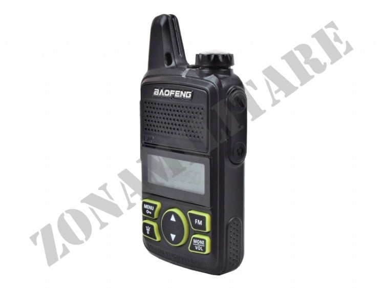 Radio Baofeng Mini Ricetrasmittente Fm/Uhf Nera