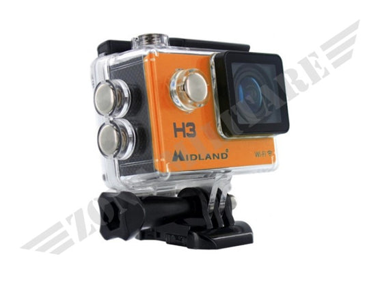 Videocamera Midland Modello H3 Orange Version
