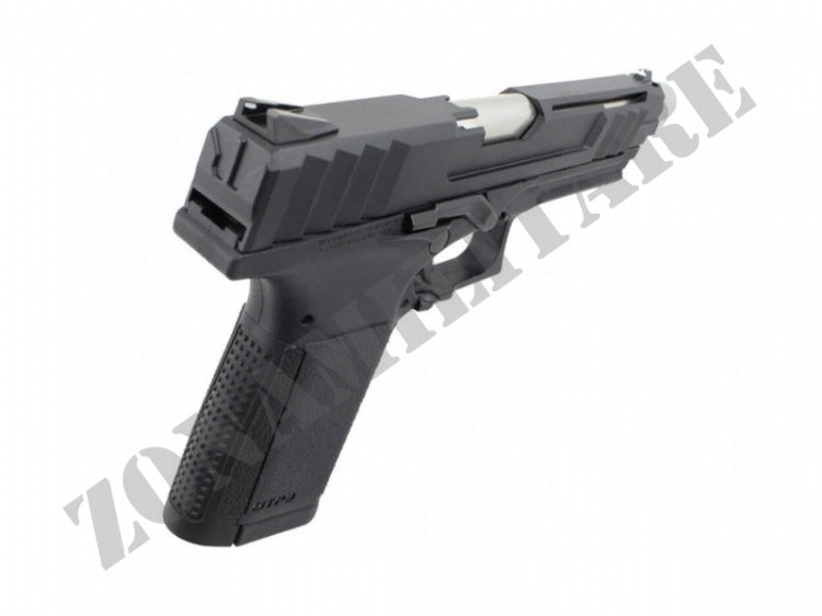 Pistola A Gas Blow Back Pistol Half Metal Burst Black Hfc