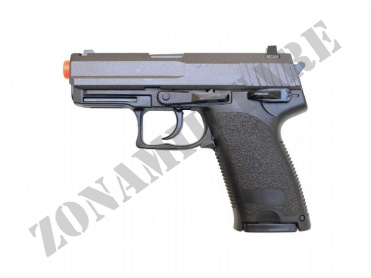 Pistola A Gas Blow Back Pistol Half Metal Burst Black Hfc