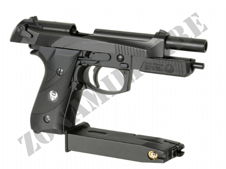 Pistola Beretta Hg-192 Nera Scarrellante Metallo Hfc