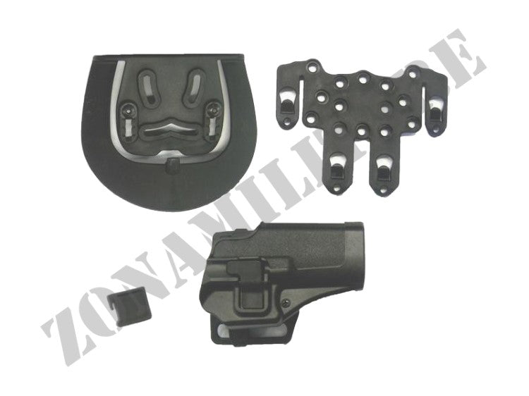 Fondina Da Fianco Rigida Per Glock 17 Royal Nera