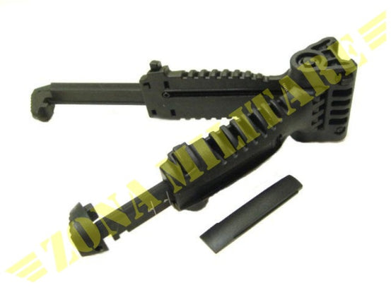 Bipiede Tattico Ad Impugnatura In Abs E Alluminio