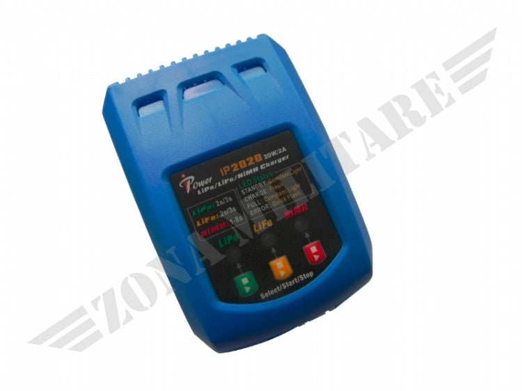 Caricabatterie Ipower Lipo/Life/Nimh 20W/2A