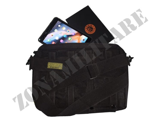 Borsa Porta Computer E Documenti Colore Nero Patton