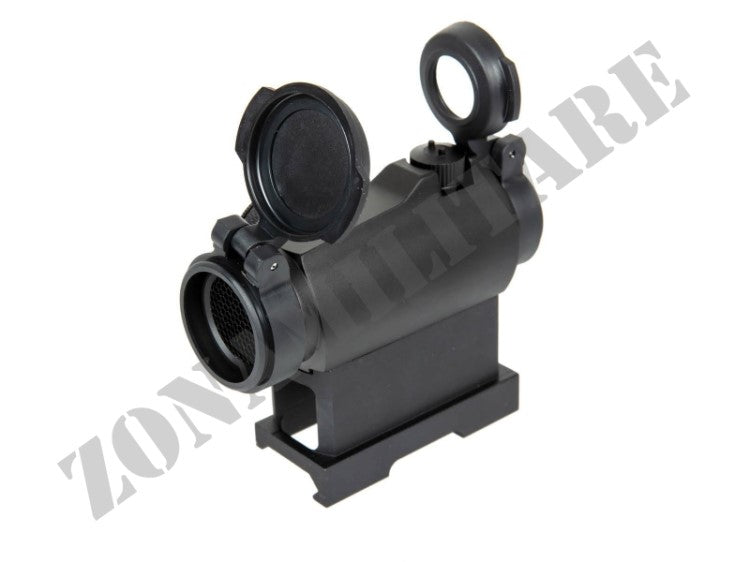 Red Dot TR02 Con Attacco Qd Riser NERO JJ AIRSOFT