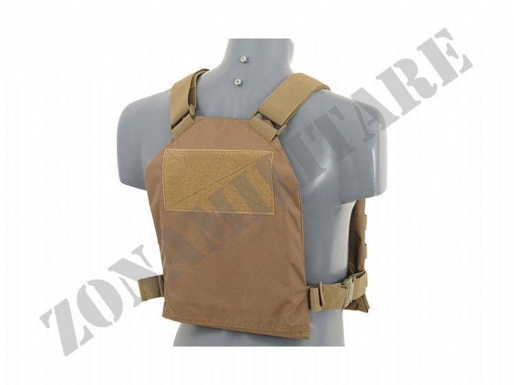 Tattico Simple Plate Carrier Con Piastre Soft Coyote 8 Fields