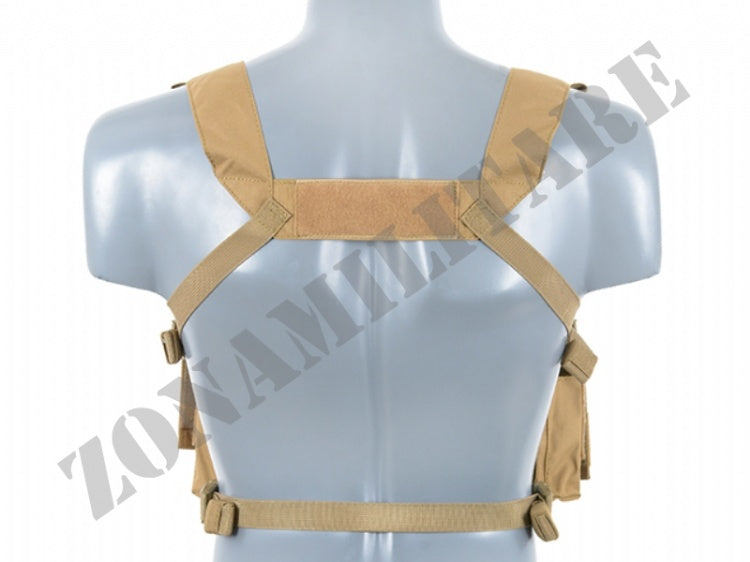 Tattico Buckle Up Chest Rig V3 Coyote 8 Fields