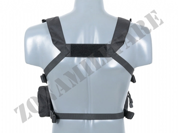 Tattico Buckle Up Recce Sniper Chest Rig Black 8 Fields