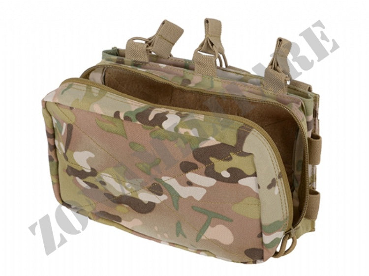 Molle Triple Rifle Mag/Gp Pouch Multicam 8 Fields