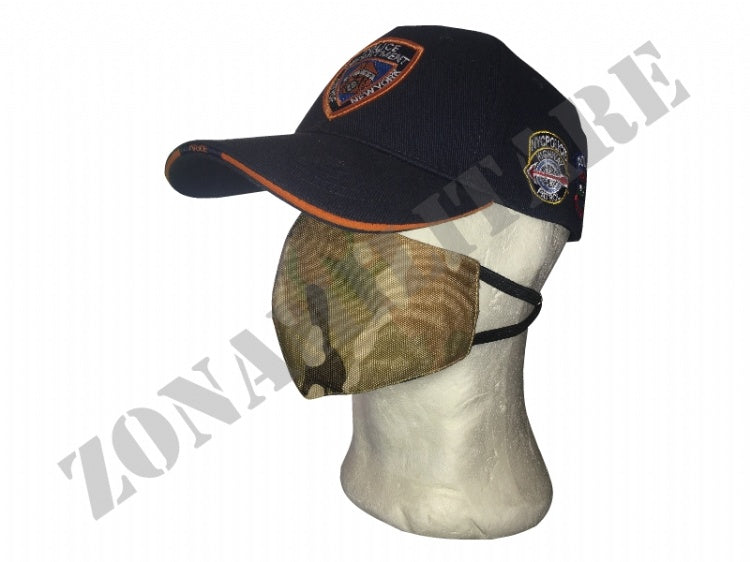 Maschera Protettiva In Tessuto Colore Multicam