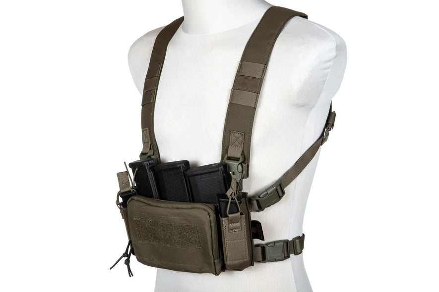 MICRO CHEST RIG MPC RANGER GREEN CONQUER TACTICAL