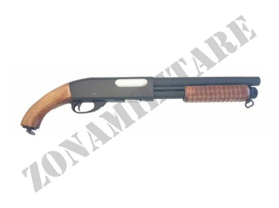 Fucile A Pompa Quingliu Airgun Full Metal E Legno Vero