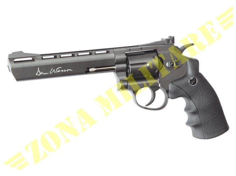 Revolver Dan Wesson 6 Inch Full Metal Co2 Black