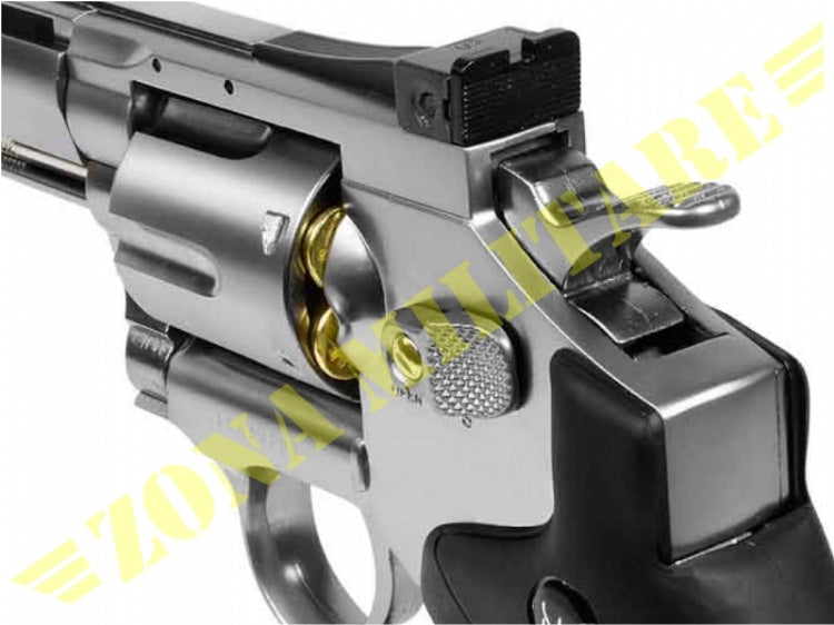 Revolver Dan Wesson 6 Inch Full Metal Co2 Chrome