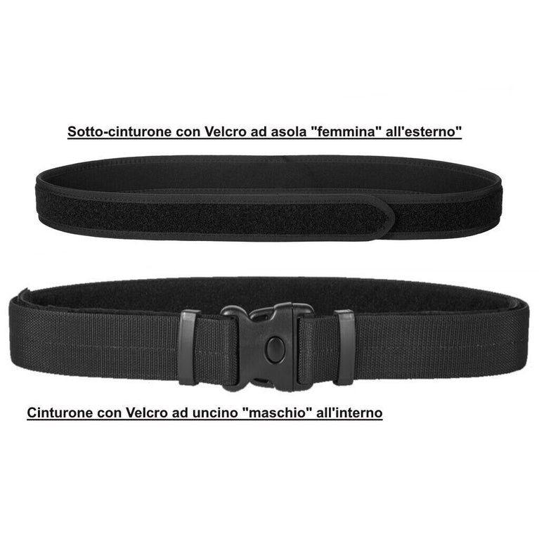 SOTTOCINTURA VELCRATO IMBOTTITO NERO VEGA HOLSTER