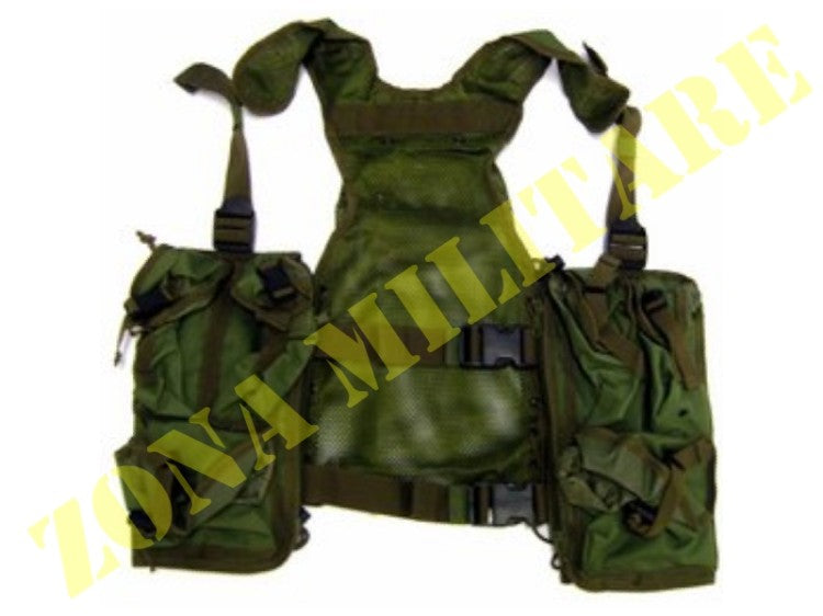 Tactical Vest Royal In Cordura Colore Verde