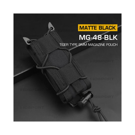 Porta caricatori Tiger Type 9mm - NERO