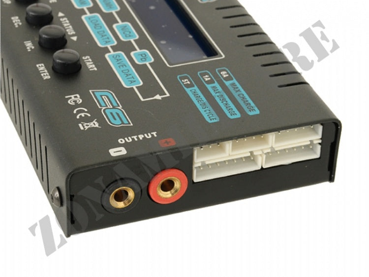 Carica Batterie Gtc6 Con Cpu Per Lipo/Life/Mimh/Nicd/Pb