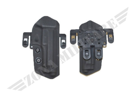 Fondina In Polimero Stampato Vega Holster Nera