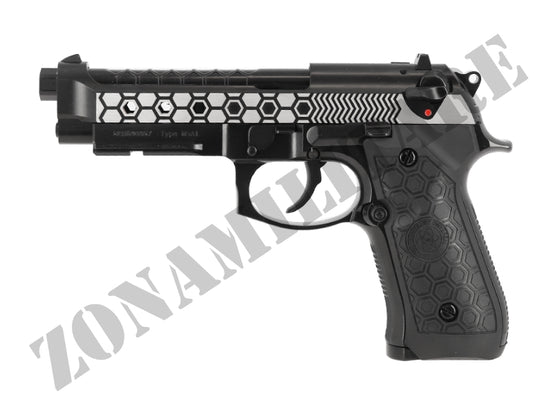 Pistola Beretta M92 Full Metal Hex Cut Dual Mode Blowback We